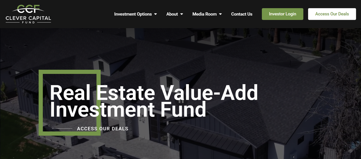 Clever Capital Fund live site