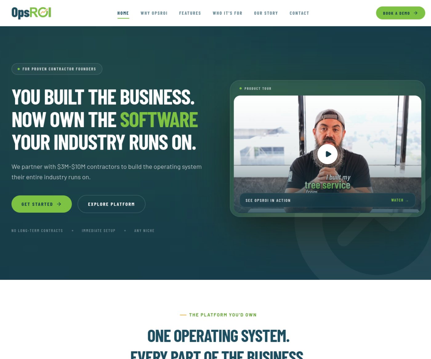 OpsROI live site